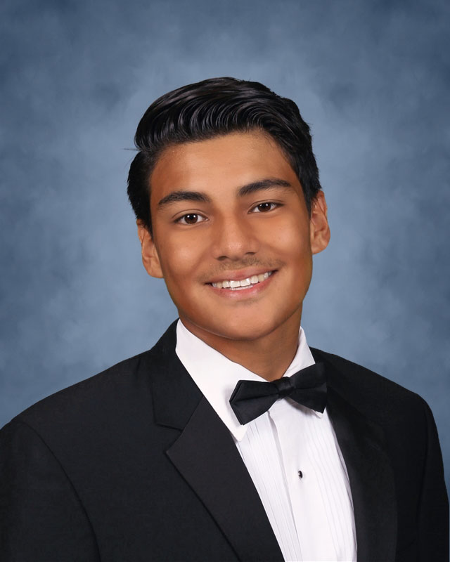 Huntington senior Rudy Salmeron