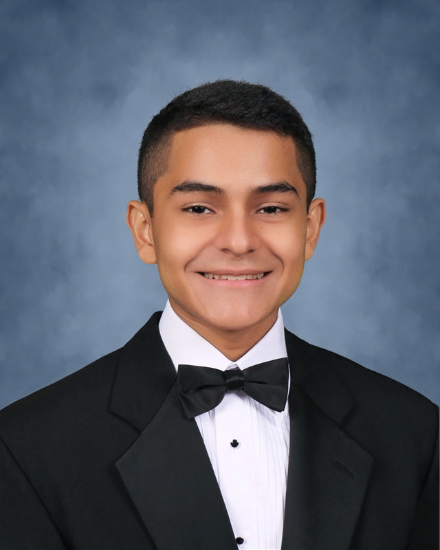 Huntington senior Candido Martinez.
