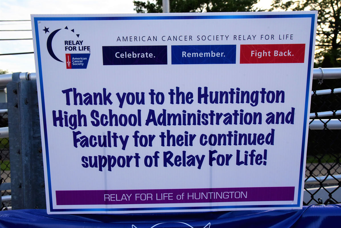 Many people helped make last weekend's Relay For Life a success