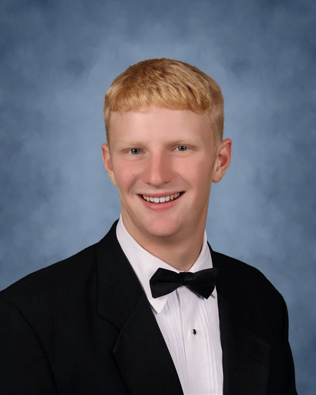 Huntington senior Nicholas Haupt.