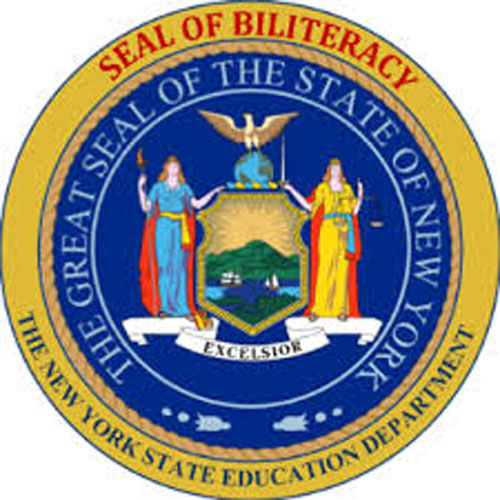 The New York State Seal of Biliteracy.