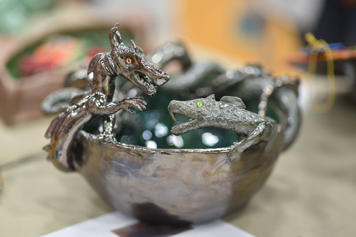 A dazzling array of artwork was on display at the district's annual show 