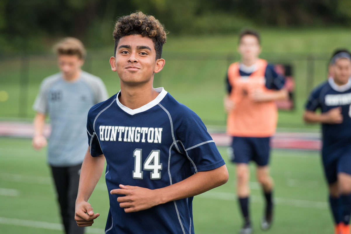 Cristian Garay Araujo has been a big part of the Blue Devil soccer program. (Darin Reed photo.)