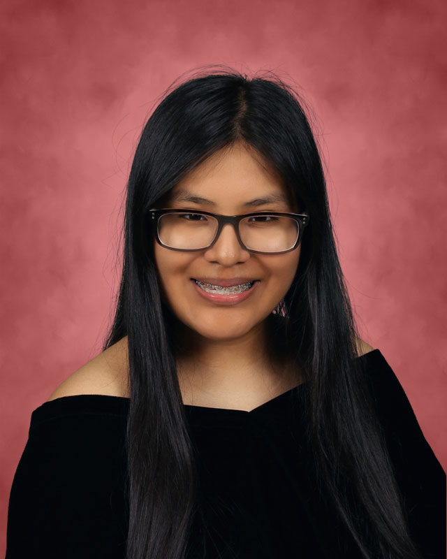 Huntington High School senior Melisa Torres.