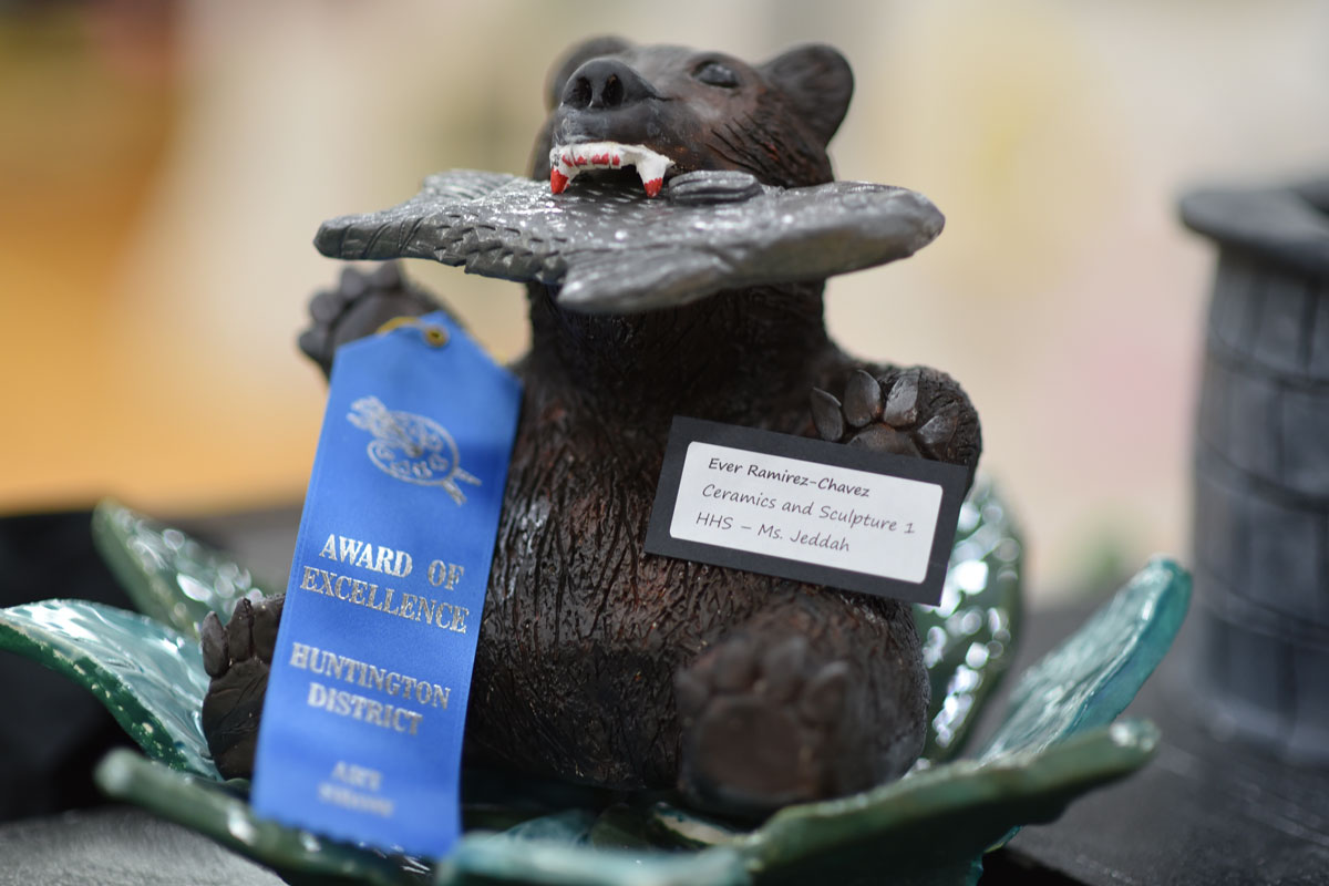 Ever Ramirez-Chavez won a Blue Ribbon Award of Excellence for this piece.