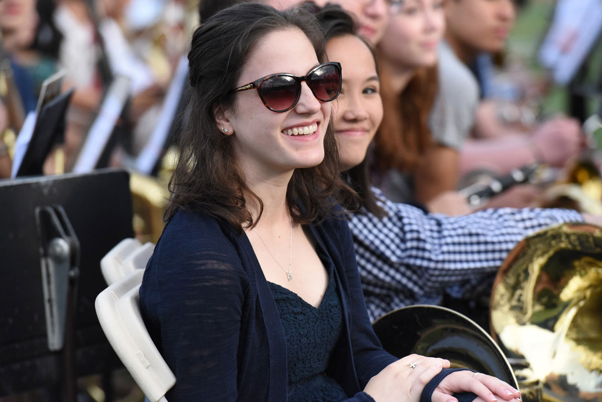 Huntington's Katie Riley is a confident, talented and energetic young woman and one of the top students in the Class of 2019.