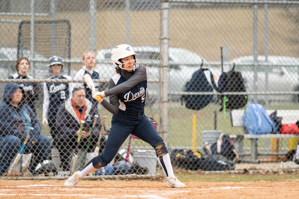 Anna Wickey is a top hitter for the Blue Devils. (Darin Reed photo.)