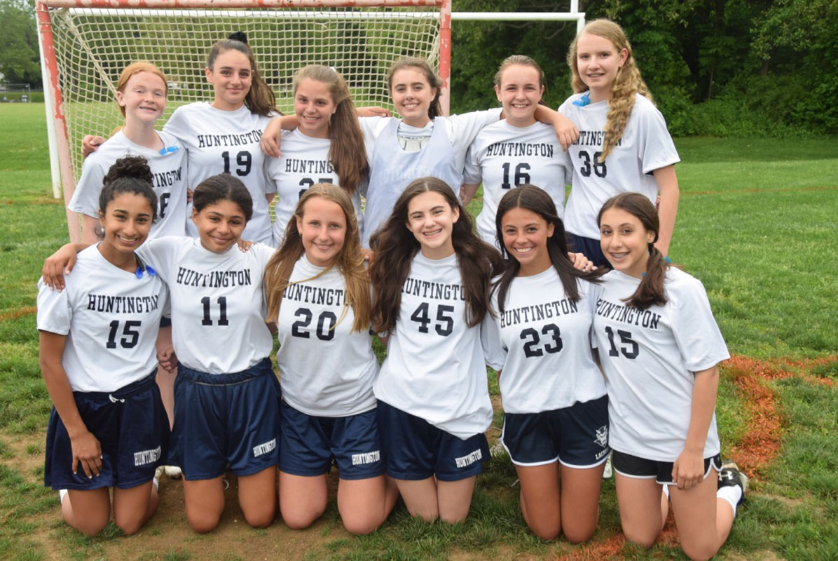 Finley's eighth grade girls' lacrosse players are an experienced group of athletes.