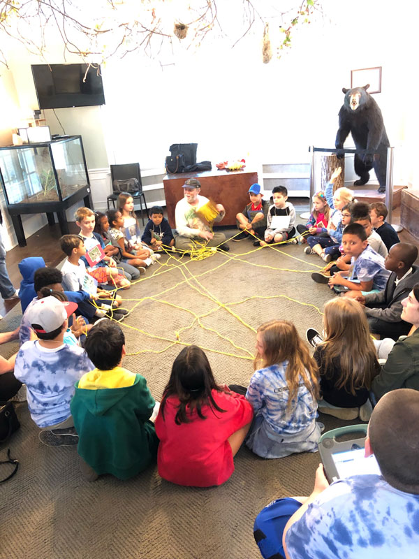 Sweetbriar Nature Center in Smithtown gave the second graders a unique learning experience 