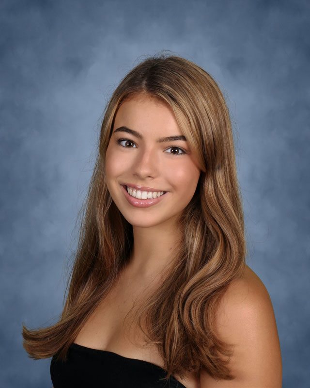 Huntington High School senior Natalie McCann. 