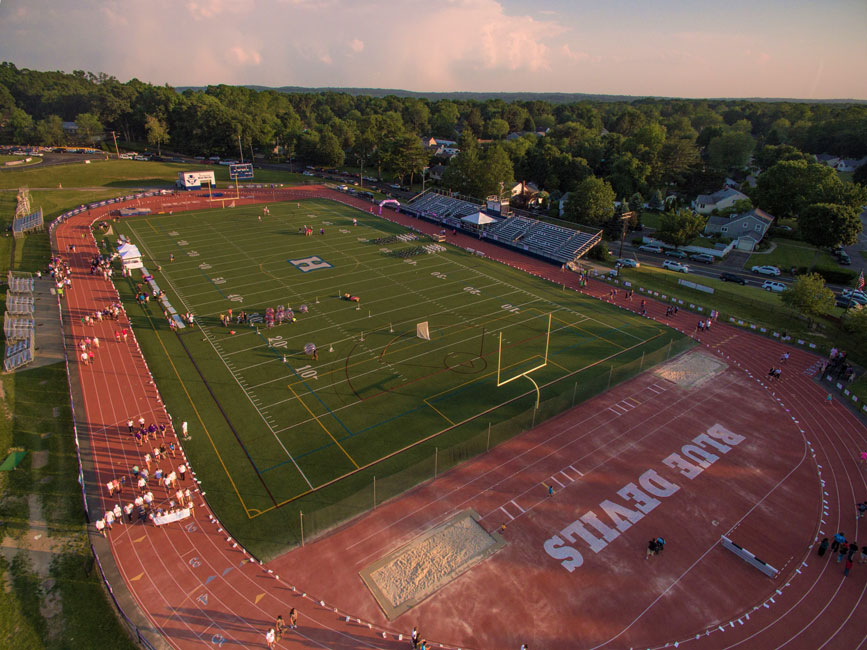 Renovations are being eyed for Blue Devil Stadium. (Darin Reed 