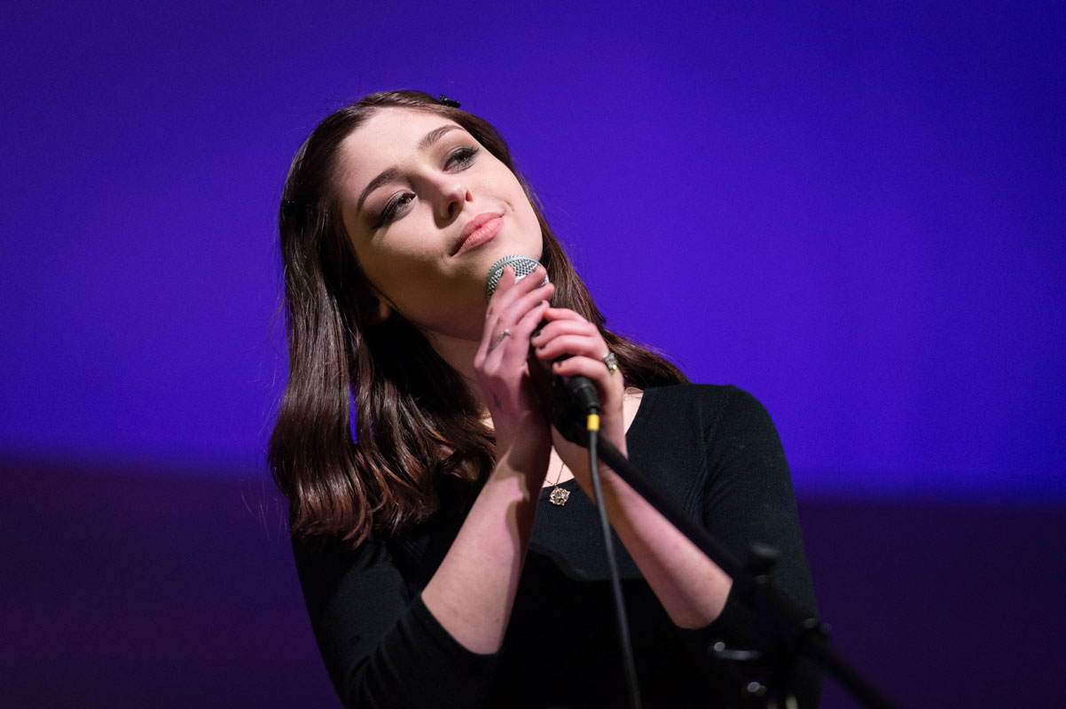 Chloe Wheeler was electrifying en route to second place honors. (Darin Reed photo.)