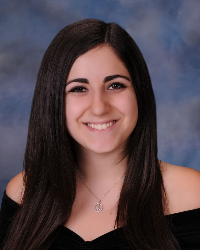 Sarah Mosden as a Huntington High School senior.