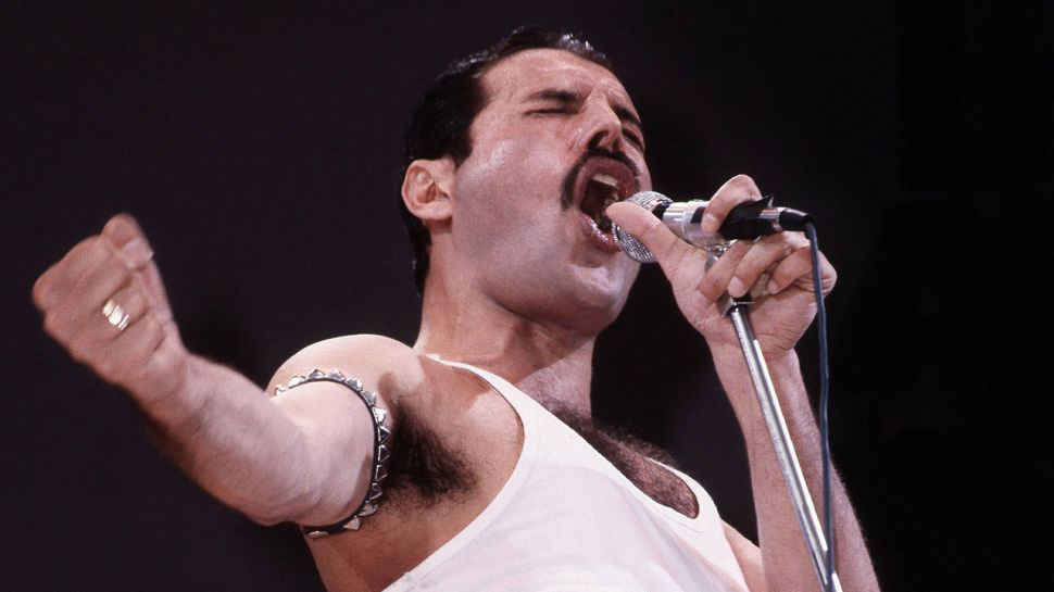 Freddie Mercury was Queen's legendary front man.