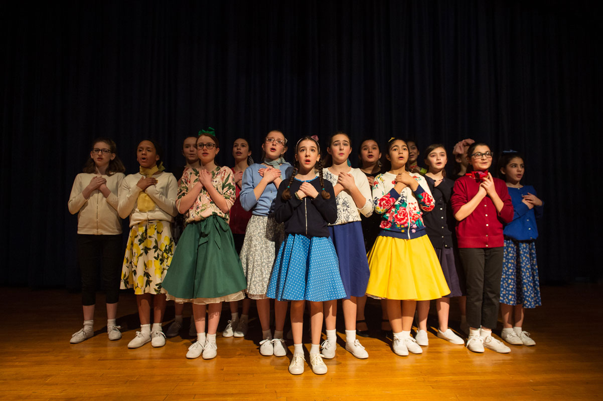A scene from the Finley drama club's production of Bye Bye Birdie. (Darin Reed photo.)