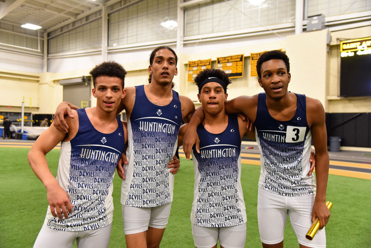 The Blue Devil 4x200m relay placed third in a very talented field at the LI Elite Track Championships 