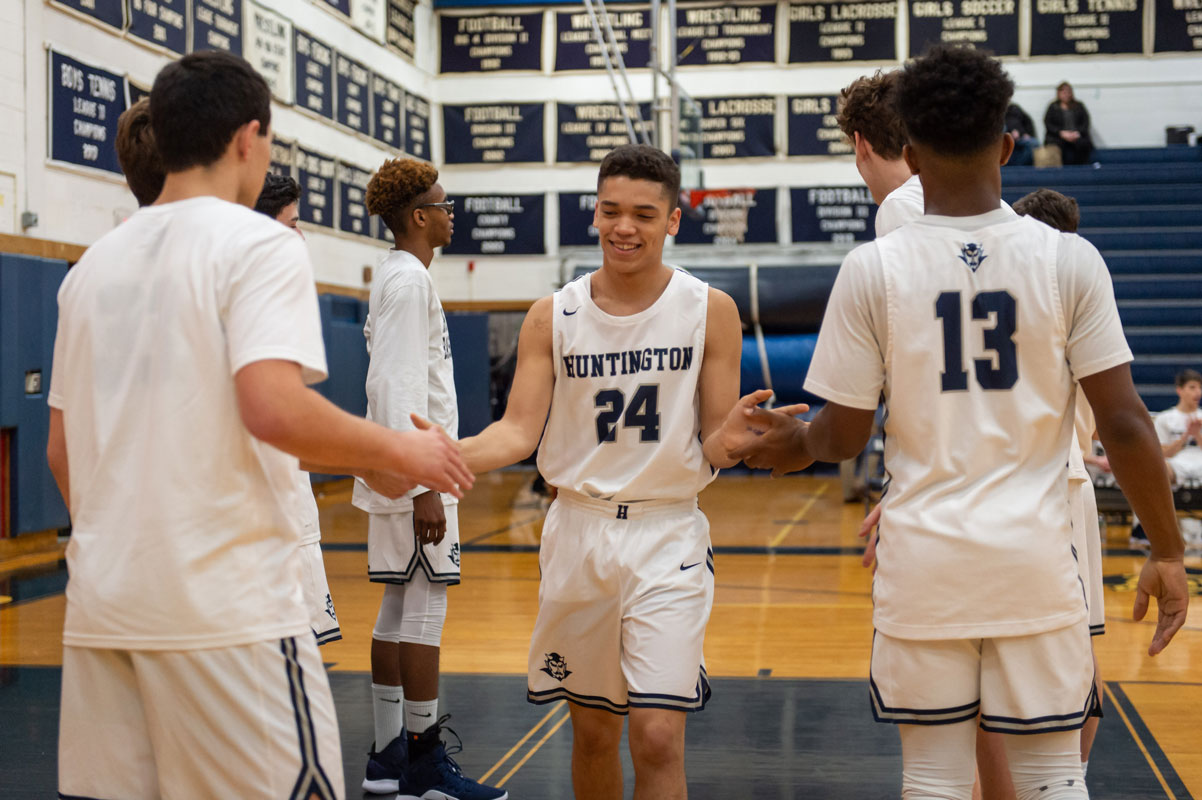 Huntington junior Lex Colato earned All-League honors. (Darin Reed photo.
