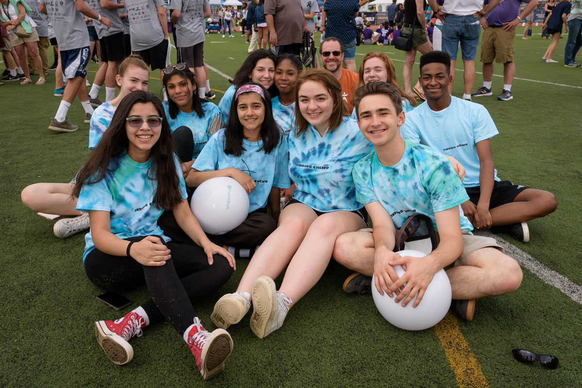 Last year's Relay For Life drew hundreds of students. (Darin Reed photo.)