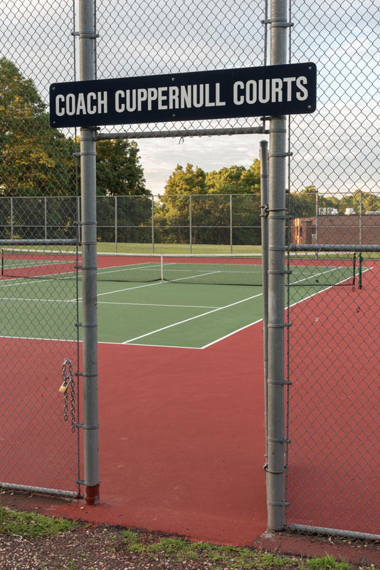 The Huntington boys' tennis team opens its competitive season this week. (Darin Reed photo.)
