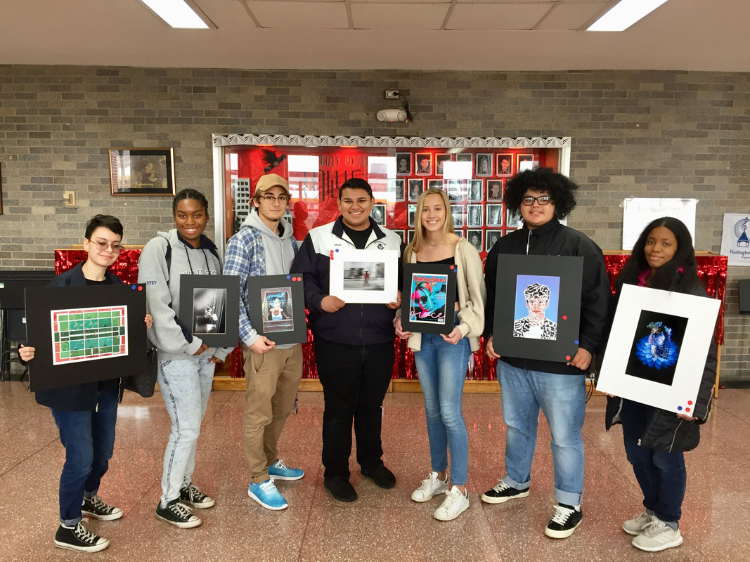 Seven Huntington High School photographers won a combined 14 Best in Show Awards at the LI Media Arts Show.