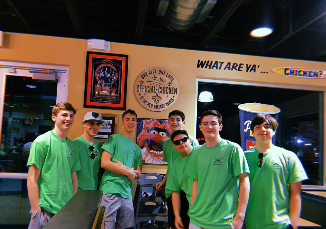 The Huntington Habitat members experienced the sights, sounds and food of New Orleans.