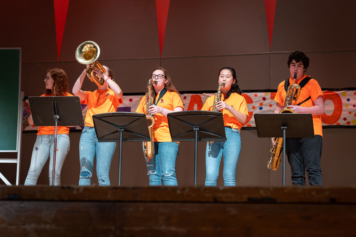 The 12 person band, Dirt, Air & Hot earned third place honors. (Darin Reed photo)