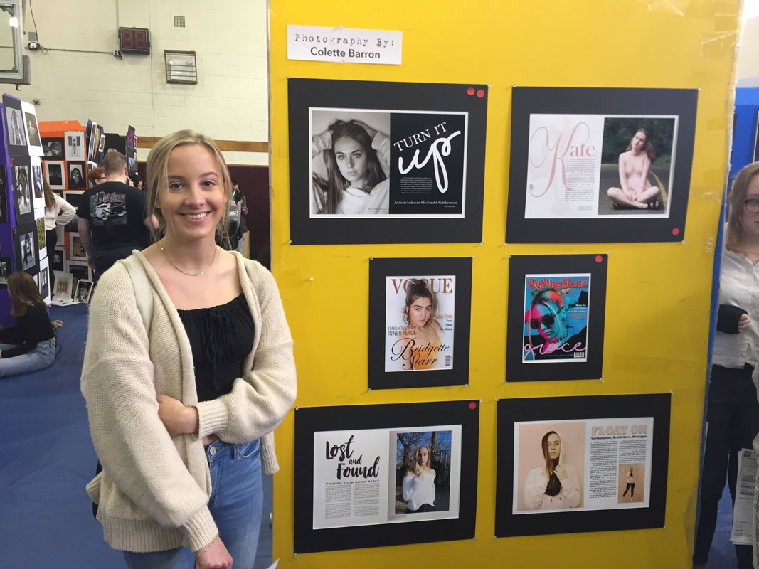 Colette Barron won a Best in Show Award at the LI Media Arts Show.