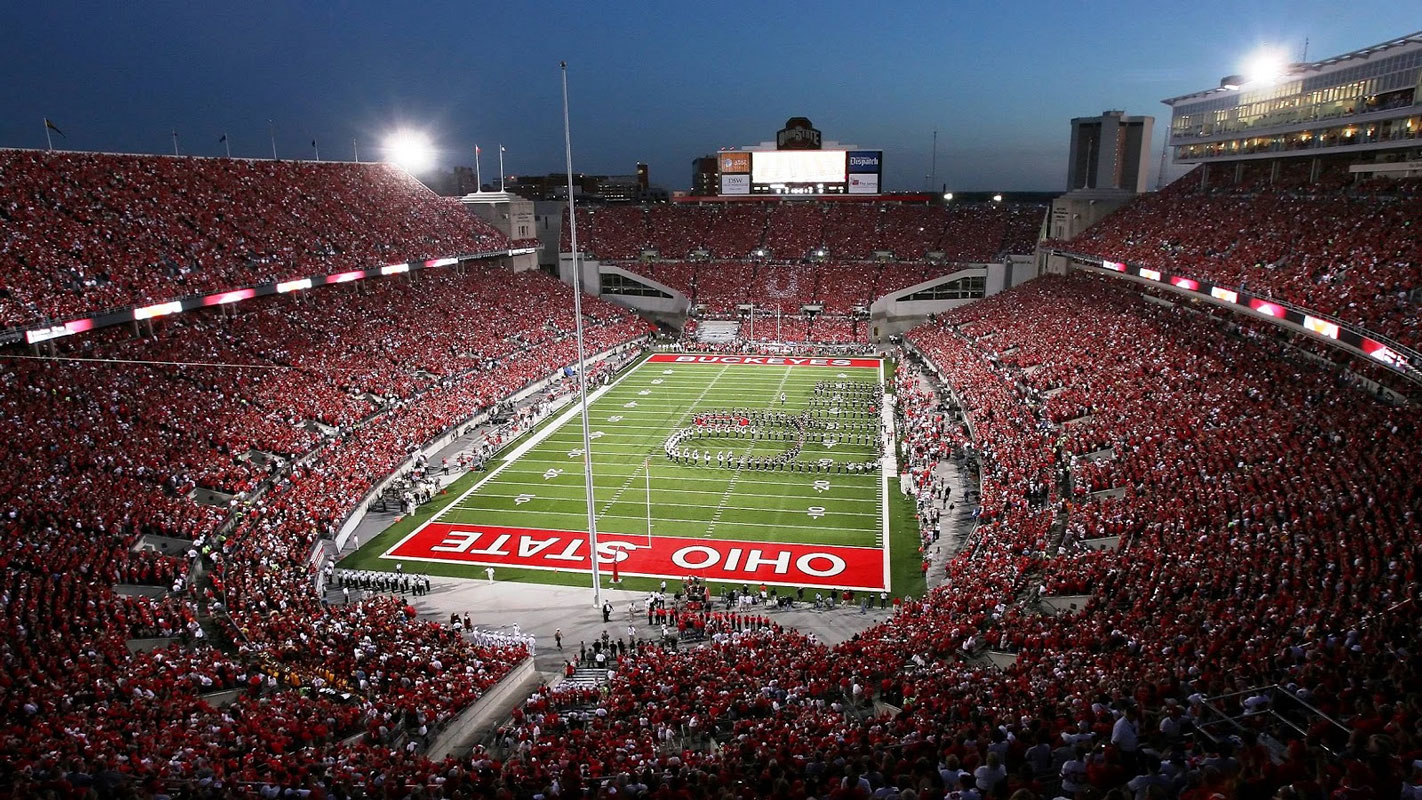 Mia Breitbarth loves Ohio State's school spirit 