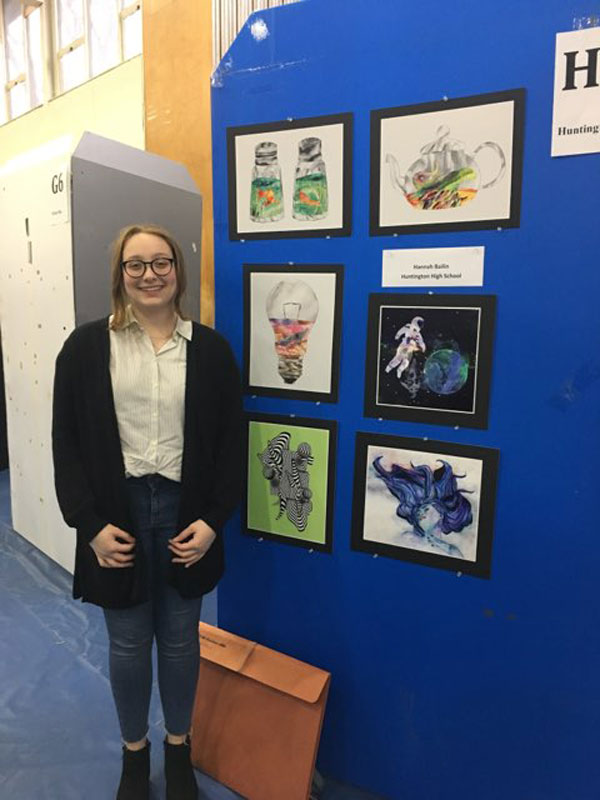 Hannah Bailin garnered four Best in Show Awards at the LI Media Arts Show at Five Towns College in Dix Hills.