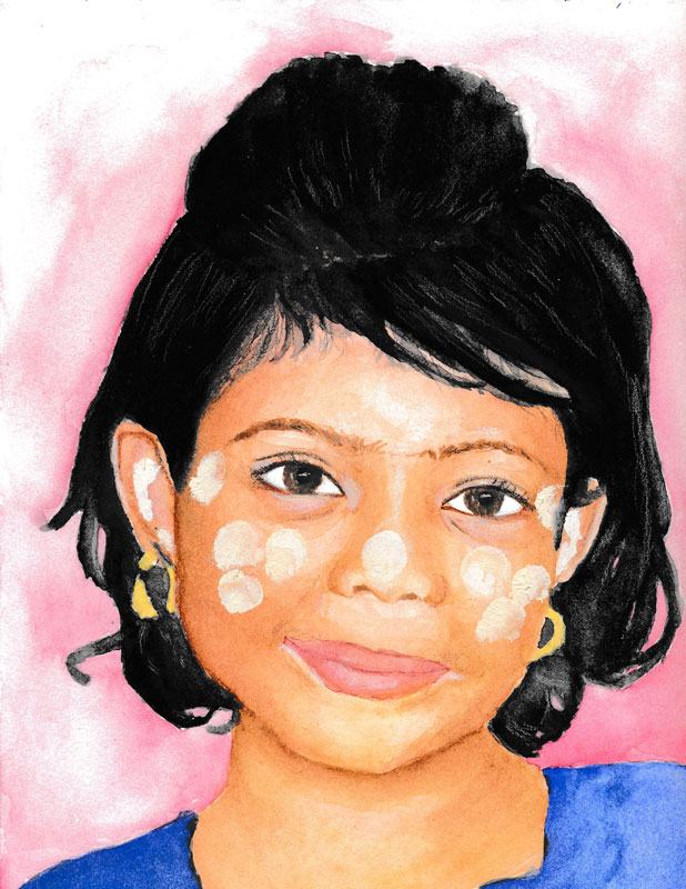 Memory Project portrait of Grace.