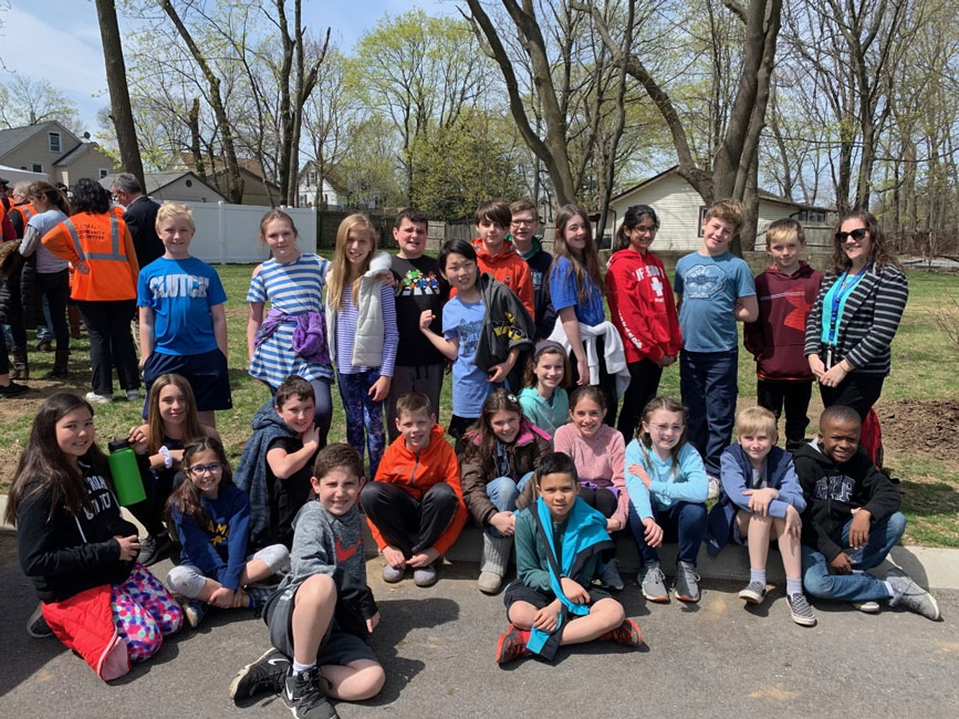 These 25 Jack Abrams STEM Magnet School students went on a field trip to nearby Gateway Park.