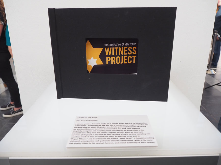 Huntington sophomore Lilly Joseph created a powerful project about survivors of the Holocaust.