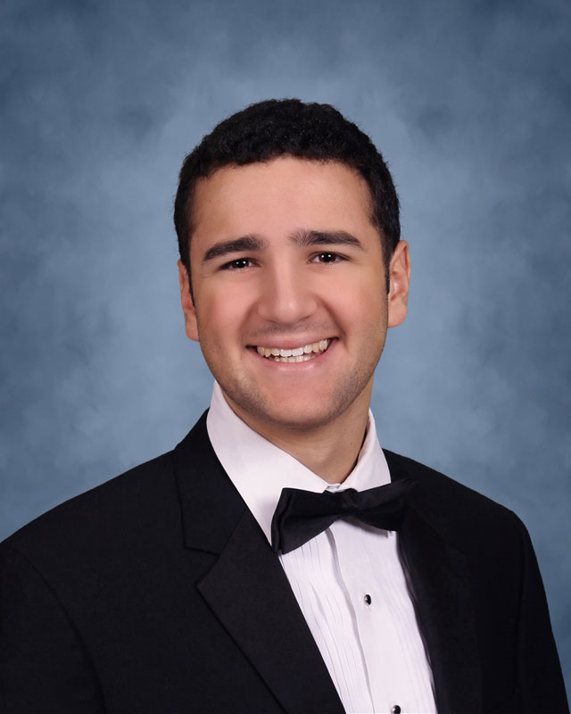 Huntington High School senior David Mosden.