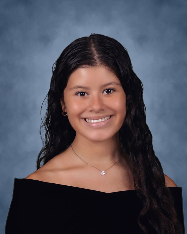 Huntington High School senior Evelyn Hernandez.
