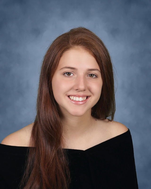 Huntington High School senior Katie Stock.