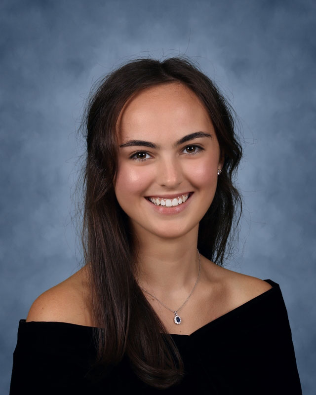 Huntington High School senior Nicole Walsh.