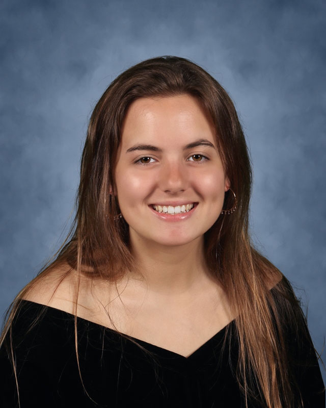 Huntington High School senior Katherine DeGennaro.