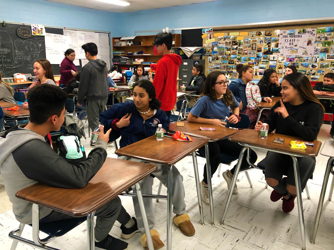 A new mentoring program at J. Taylor Finley Middle School is already paying handsome dividends.