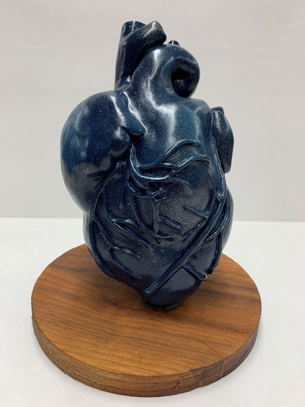 This artwork craeted by Angelina Larkin is on display at the High Arts Showcase XV.