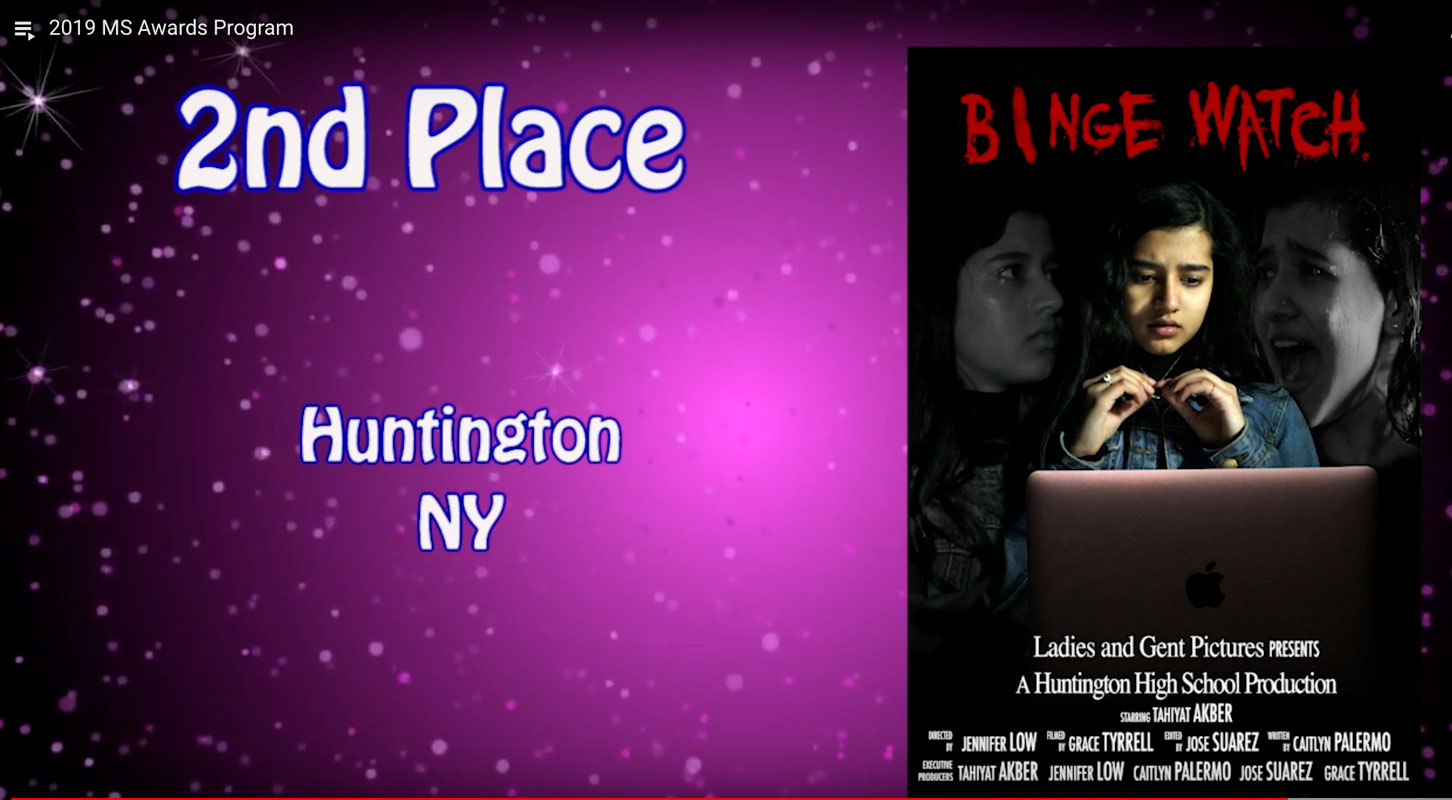 A team of five talented Huntington filmmakers took second place in the 10 Day Film Challenge multi-state contest.