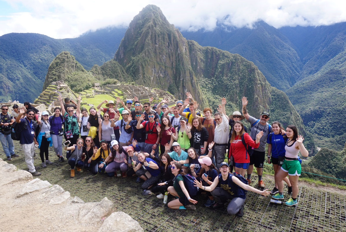 Students and trip leaders were all entranced by Peru's natural beauty and stunning history.
