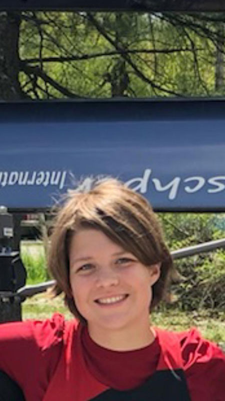 Finley eighth grader Annika Galvin placed fifth in the state rowing championships.