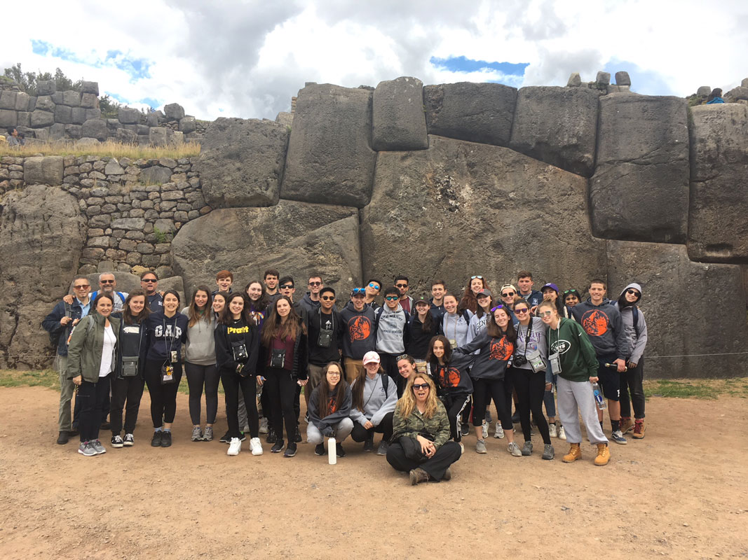 Students and trip leaders were all entranced by Peru's natural beauty and stunning history.