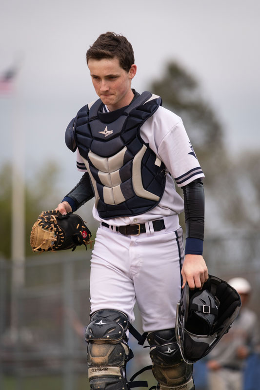 Catcher Robby Harrington is one of the reasons Huntington has won the most games since 2005. (Darin Reed photo.)