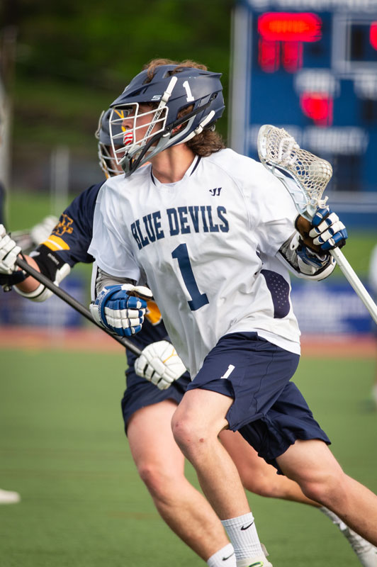 Senior Pat Durand has been one of Huntington's best players. (Darin Reed photo.)