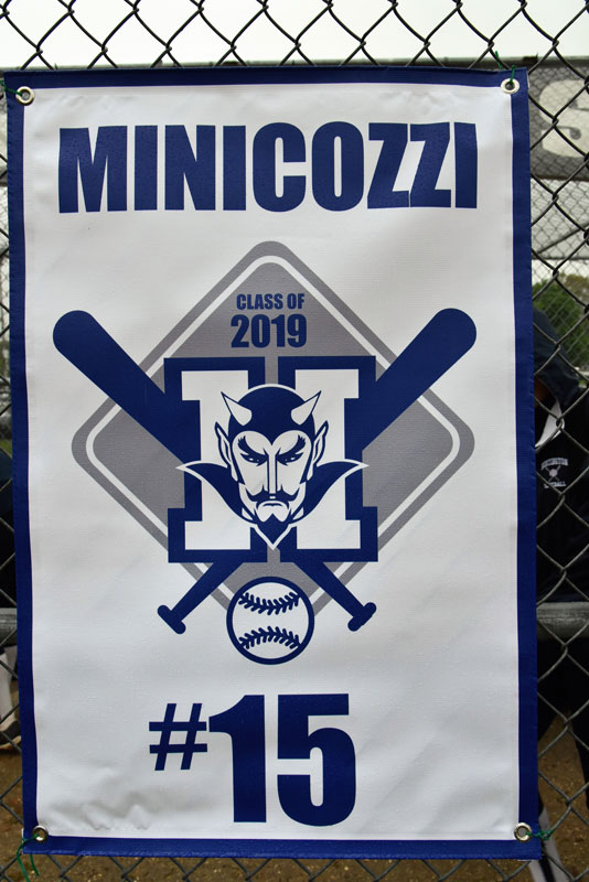 Morgan Minicozzi could play any position for the Blue Devil softball team and often did.