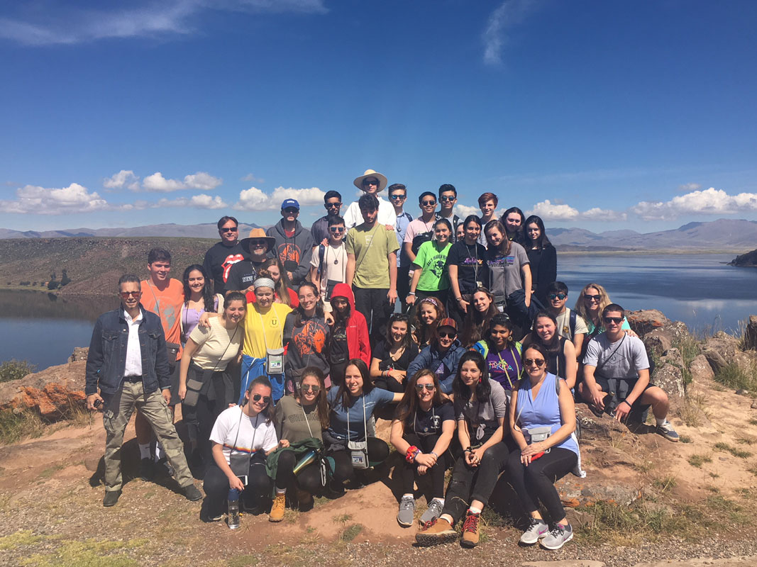 Students and trip leaders were all entranced by Peru's natural beauty and stunning history.