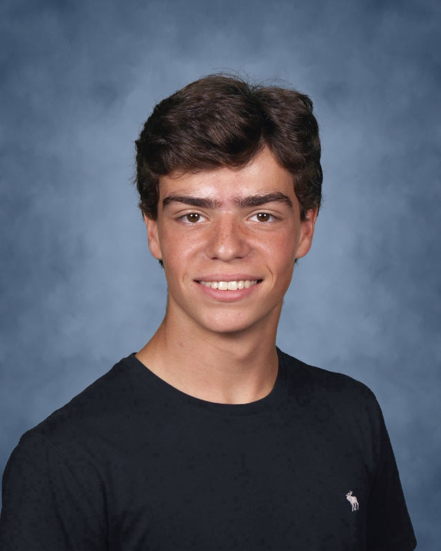 Huntington High School junior Alex Bellissimo
