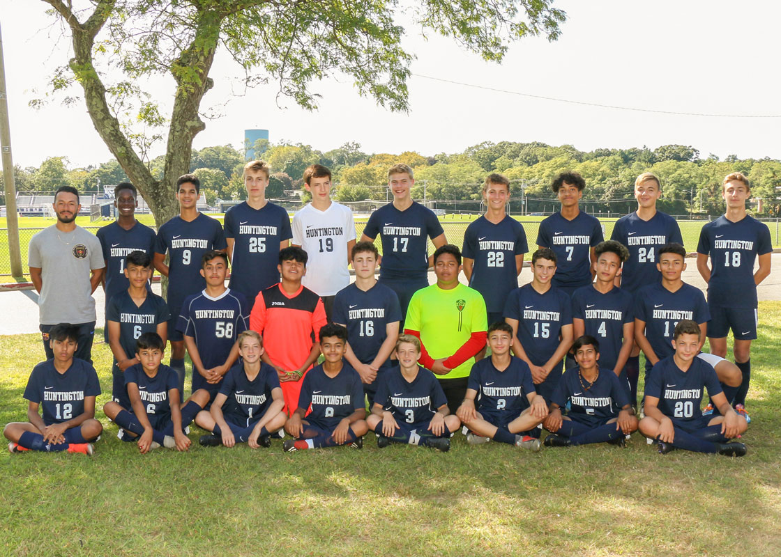 The Huntington JV boys' soccer team compiled a 12-1 record this fall.
