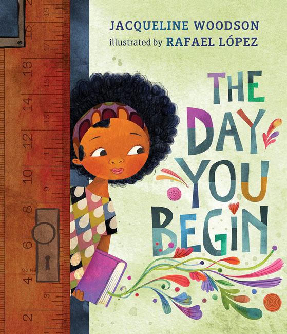 The Day You Begin is Principal Michelle Richards' book of the month at Washington School.